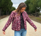 Chaqueta Bolonia burdeos de algodón 100% talla única mujer | CeCé
The Brand